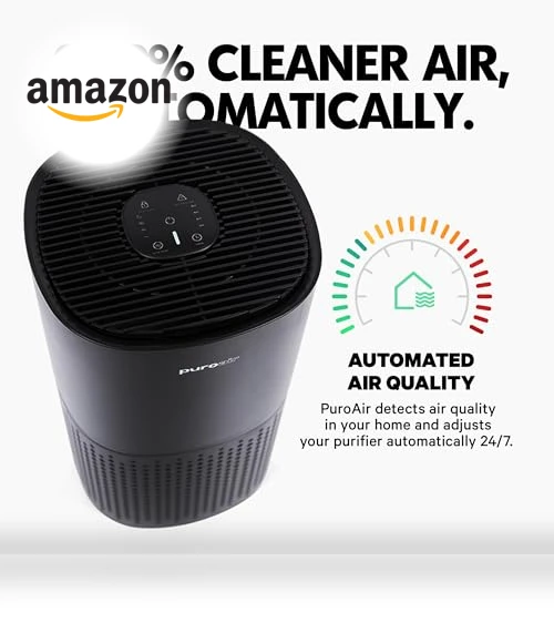 HEPA Air Purifier for Large Rooms Up To 1,000 Sq Ft — Air Ionizers, PuroAir