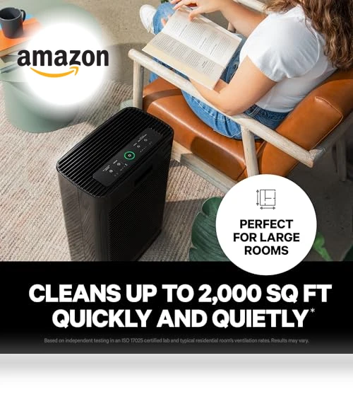 HEPA Air Purifier for Large Rooms - 2,000 Sq Ft Coverage — Electrostatic Air Purifiers, PuroAir