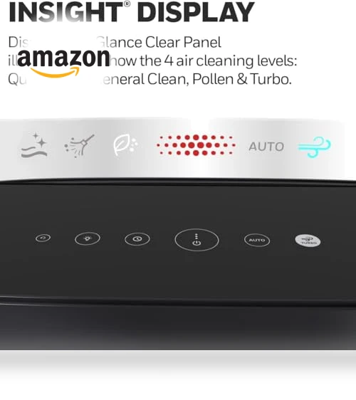 HEPA Air Purifier for Extra-Large Rooms with Air Quality Monitor — Air Purifier Components & Enhancements, Honeywell