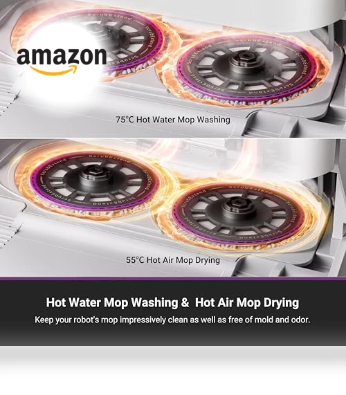 Ultra Robot Vacuum and Mop with Self Emptying Base — Smart Cleaning Robots, Eureka