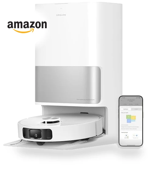 Robot Vacuum and Mop with 10,000Pa Suction, MopExtend Technology — Smart Cleaning Robots, Dreame