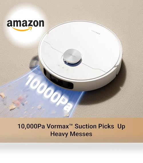 Robot Vacuum and Mop with 10,000Pa Suction, MopExtend Technology — Smart Cleaning Robots, Dreame