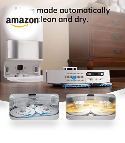L10s Ultra Robot Vacuum and Mop Combo with Self-Emptying Base — Smart Cleaning Robots, Dreame