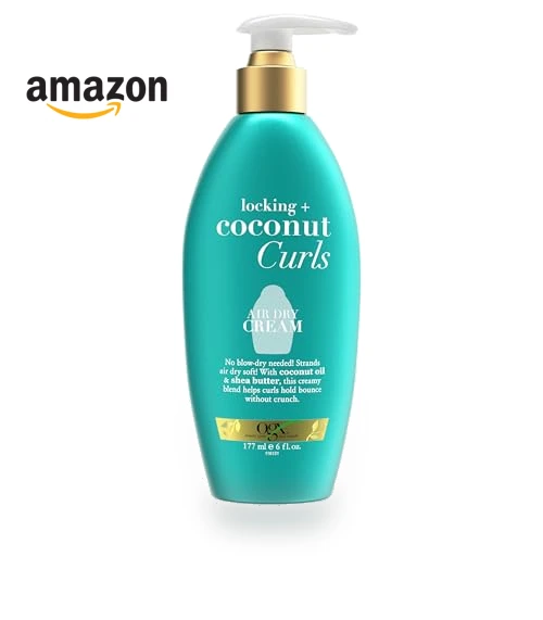 Coconut Curls Air Dry Cream for Frizz-Free Curls — Hair Styling Solutions, OGX