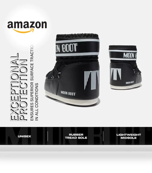 Low Insulated Slip On Unisex Snow Boots — Boys' Boots, आइकन