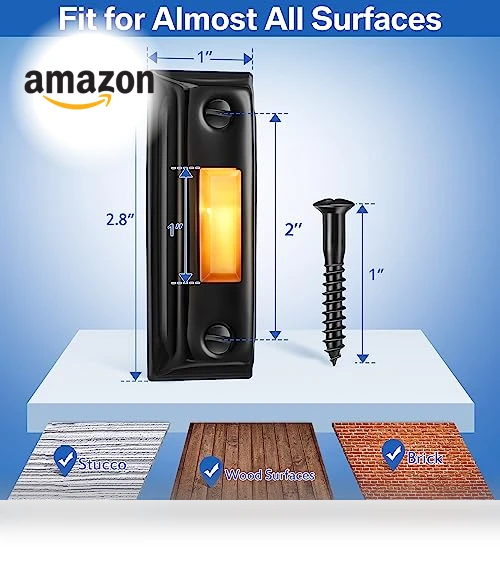 Heavy Duty Metal Doorbell Push Button with LED Light — Push Buttons, Dreyoo