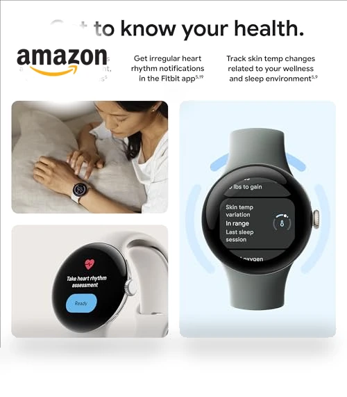 Pixel Watch 2 Smartwatch with Fitbit Features - Heart Rate Tracking, Stress Management — Smartwatches, Google