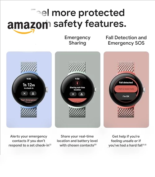 Pixel Watch 2 Smartwatch with Fitbit Features - Heart Rate Tracking, Stress Management — Smartwatches, Google