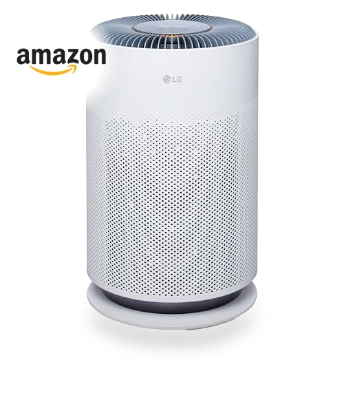 360 Air Purifier with NanoFiber True HEPA Filter, WiFi, Air Quality Monitor — Electrostatic Air Purifiers, LG