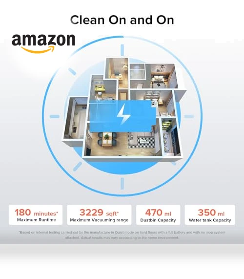 Robot Vacuum and Mop with LiDAR Navigation, 4200Pa Suction — Smart Cleaning Robots, Roborock