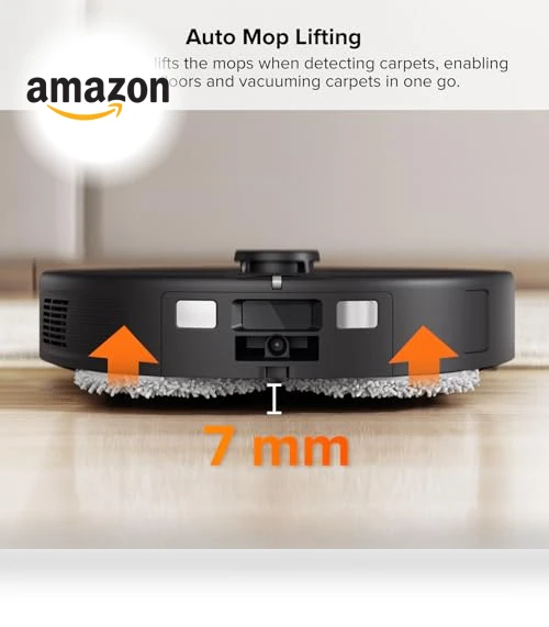Robot Vacuum and Mop with Auto-Drying and Washing, 5500Pa Suction — Smart Cleaning Robots, Roborock