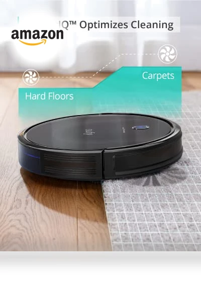 Robot Vacuum Cleaner, Super Thin, Powerful Suction, Quiet, Self-Charging — Smart Cleaning Robots, eufy