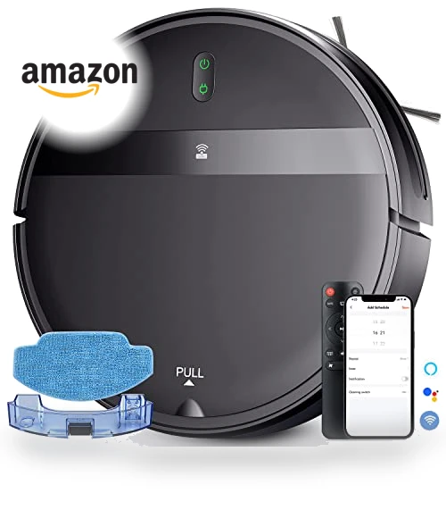 Smart Robot Vacuum and Mop Combo with WiFi/Alexa/App Control — Smart Cleaning Robots, Kilgone