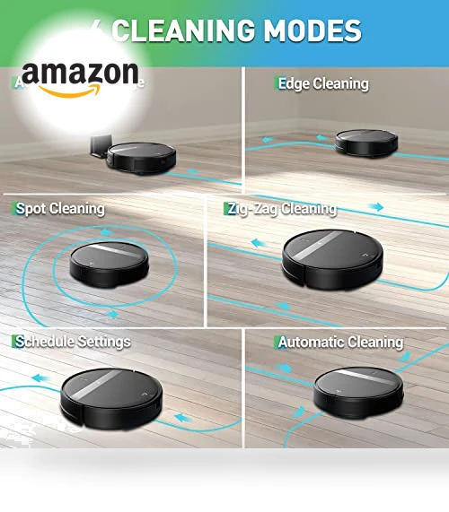 Smart Robot Vacuum and Mop Combo with WiFi/Alexa/App Control — Smart Cleaning Robots, Kilgone