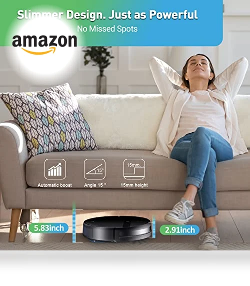 Smart Robot Vacuum and Mop Combo with WiFi/Alexa/App Control — Smart Cleaning Robots, Kilgone