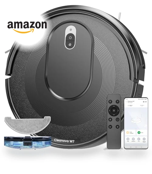 Robot Vacuum and Mop Combo for Pet Hair, 2-in-1 Mopping Robotic Vacuum Cleaner — Smart Cleaning Robots, PSUK