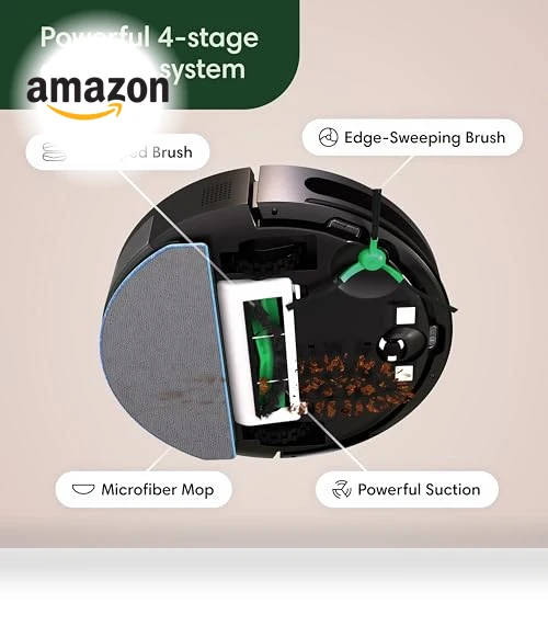 Robot Vacuum & Mop with Smart Navigation and Self-Charging — Smart Cleaning Robots, iRobot