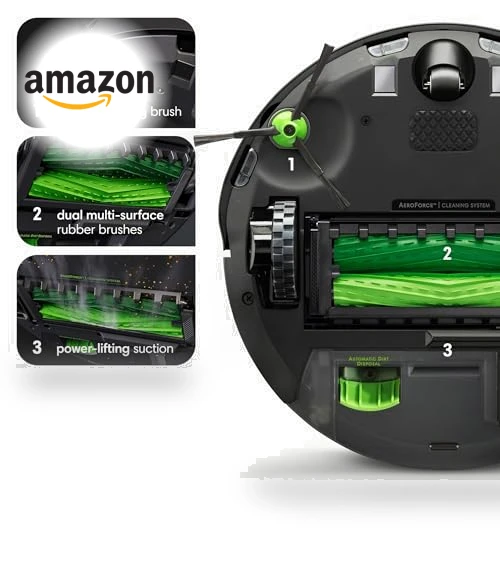 Self-Emptying Robot Vacuum with Smart Mapping - iRobot Roomba i3+ EVO — Smart Cleaning Robots, iRobot