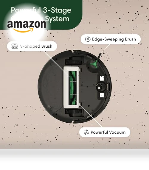 Essential Vac Robot Vacuum - Smart Navigation, Multi-Surface Cleaning — Smart Cleaning Robots, iRobot