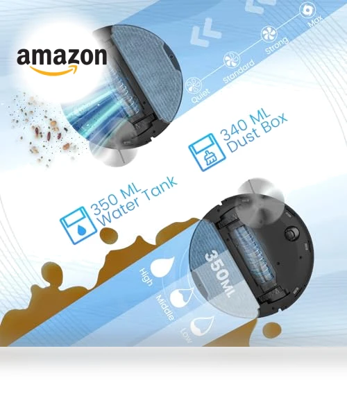 Self-Emptying Robot Vacuum and Mop Combo with 60-Day Capacity — Smart Cleaning Robots, FIXR