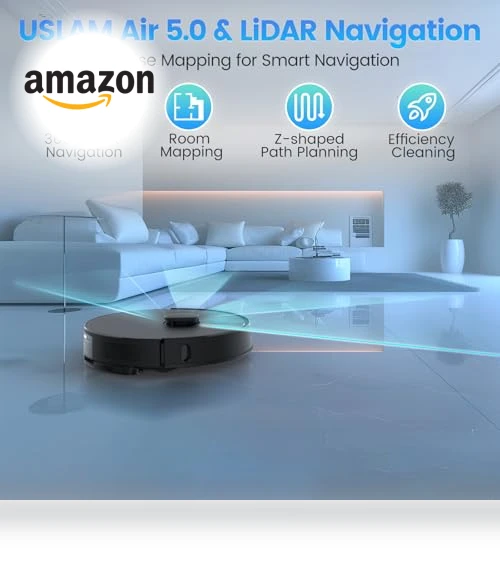 Self-Emptying Robot Vacuum and Mop Combo with 60-Day Capacity — Smart Cleaning Robots, FIXR