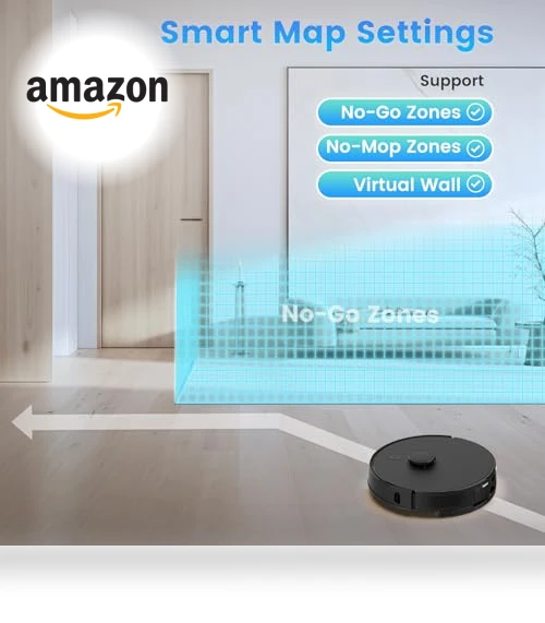 Self-Emptying Robot Vacuum and Mop Combo with 60-Day Capacity — Smart Cleaning Robots, FIXR