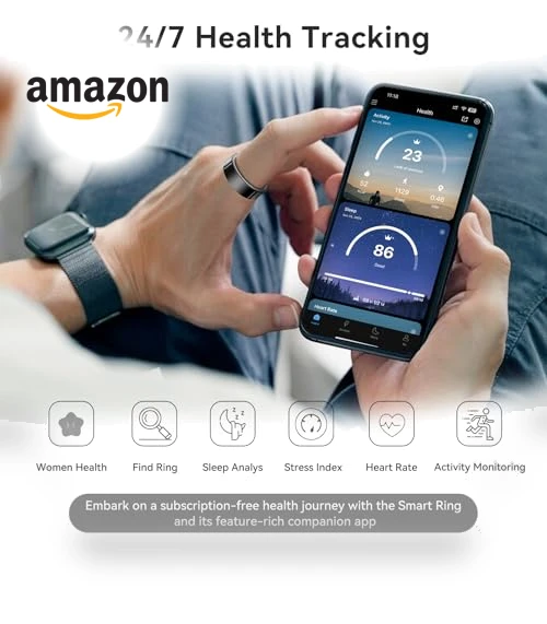 Smart Ring Health Tracker - Fitness & Sleep Monitor — Health & Fitness, Weyrinice