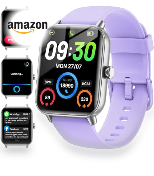 Smart Watch for Women with Alexa, Fitness Tracker, Heart Rate Monitor — Smartwatches, Hingso