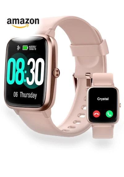 Smart Watch for iOS and Android Phones with Fitness Tracker, Heart Rate Monitor — Smartwatches, GRV