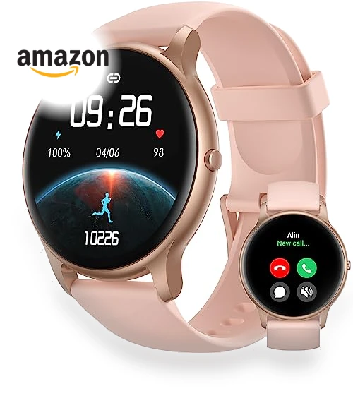 Smart Watch for Women with Call Function, Fitness Tracker, IP68 Waterproof — Smartwatches, Parsonver