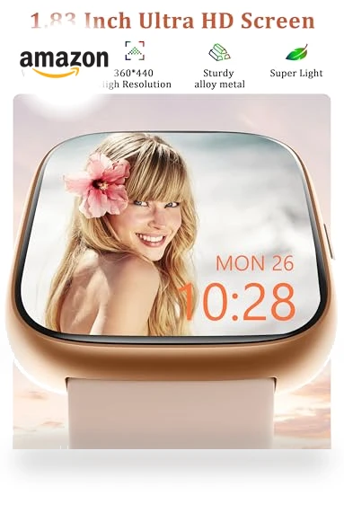 Alexa Built-in Smart Watch with Health Monitoring — Smartwatches, LODIMEKE