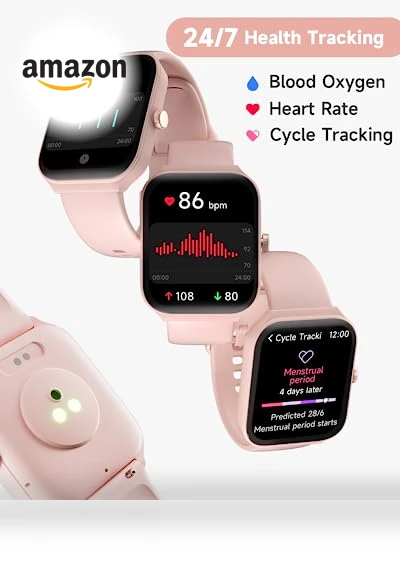 Alexa Built-in Smart Watch for Women with Fitness Tracking — Smartwatches, TOOBUR