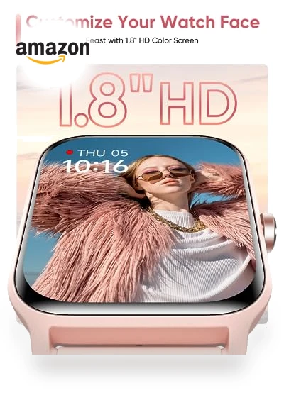 Smart Watch for Women with Alexa, Fitness Tracker, Bluetooth Call — Smartwatches, Fitpolo