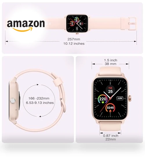 Smart Watch for Women with Alexa, Fitness Tracker, Bluetooth Call — Smartwatches, Fitpolo