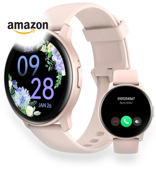 HD Smartwatch with Bluetooth Calling, 100+ Sport Modes, IP68 Waterproof — Smartwatches, JeeJTek