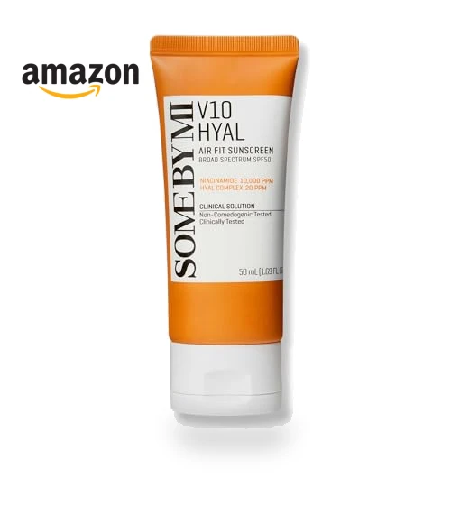 V10 Hyal Air Fit Sunscreen SPF 50 - Korean Centella Sunscreen for Sensitive Skin — Post-Sun Care, SOME BY MI