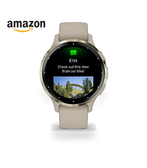 Venu 3S Smart Watch with AMOLED Display and Built-in GPS — Smartwatches, Garmin