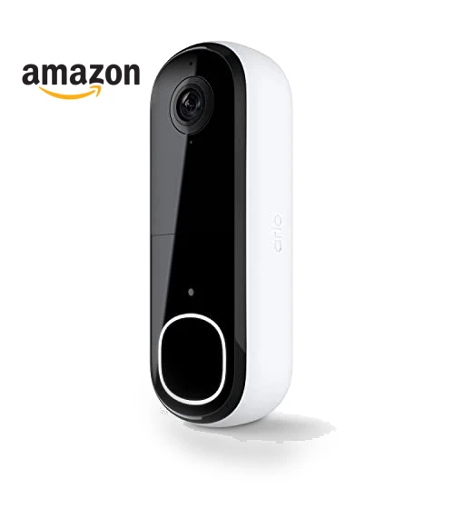 2K Video Doorbell with 2-Way Audio and Night Vision — Smart Home Security, Arlo