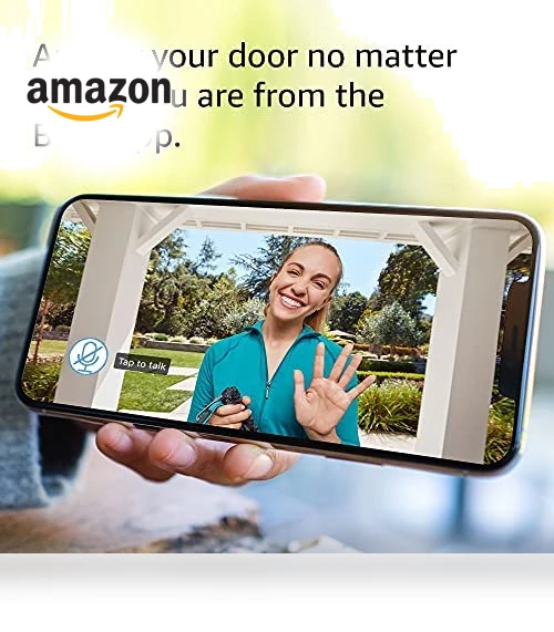 Video Doorbell, Two-way audio, HD video, motion and chime app alerts, Alexa enabled — Smart Home Security, Blink