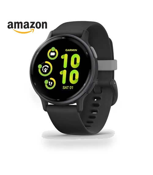 Health and Fitness GPS Smartwatch with AMOLED Display — Smartwatches, Garmin