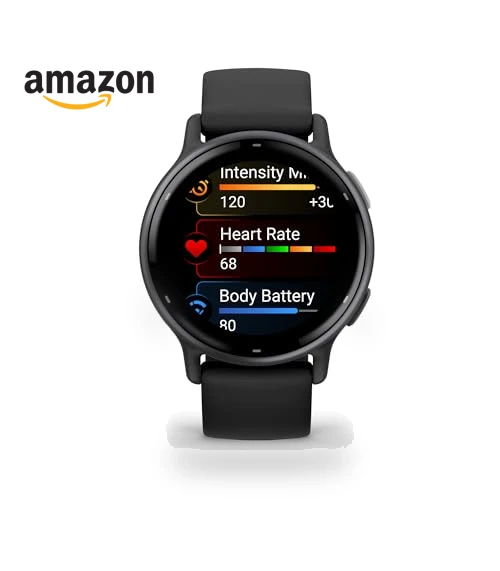 Health and Fitness GPS Smartwatch with AMOLED Display — Smartwatches, Garmin