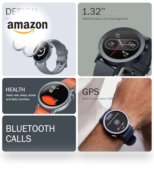 CMF Watch Pro 2 Smartwatch, Fitness Tracker with Heart Rate, SpO2 Monitoring, 120 Sports Modes, Bluetooth Calls — Smartwatches, CMF BY NOTHING
