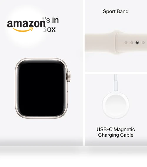 Smartwatch with Fitness and Sleep Trackers, Crash Detection, Heart Rate Monitor — Smartwatches, Apple