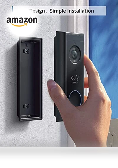 Wi-Fi Video Doorbell Kit, 1080p Resolution, 120-day Battery, No Monthly Fees — Kits, eufy