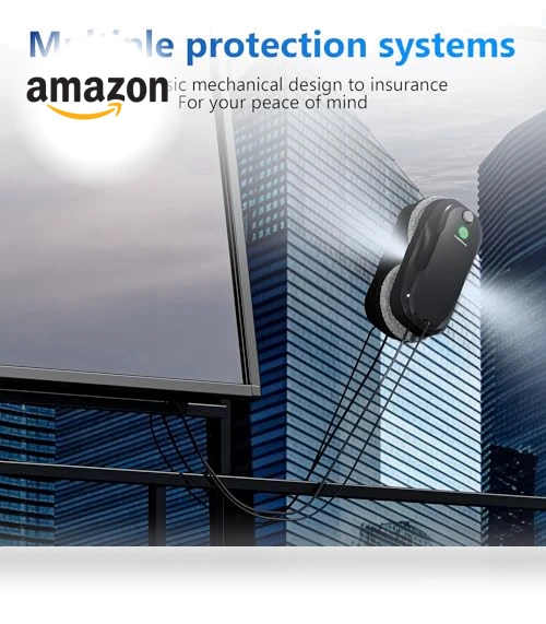 Window Cleaning Robot with Smart Navigation and Triple Safety System — Smart Cleaning Robots, TOSIMA