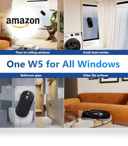Window Cleaning Robot with Smart Navigation and Triple Safety System — Smart Cleaning Robots, TOSIMA