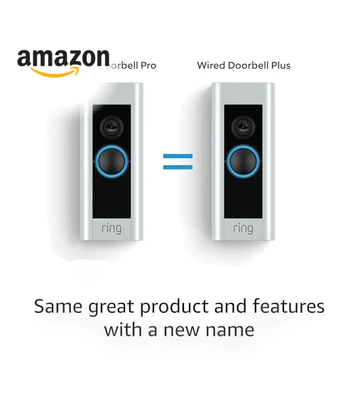 Wired Video Doorbell Pro with Advanced Security Features — Kits, Ring