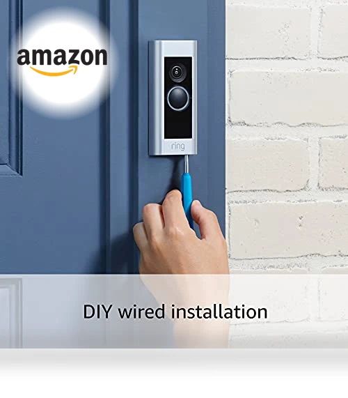 Wired Video Doorbell Pro with Advanced Security Features — Kits, Ring
