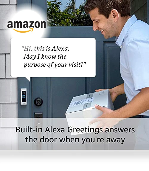 Wired Video Doorbell Pro with Two-Way Talk and Motion Detection — Smart Home Security, Ring