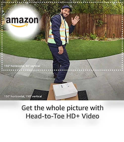Wired Video Doorbell Pro with HD+ Video and 3D Motion Detection — Smart Home Security, Ring